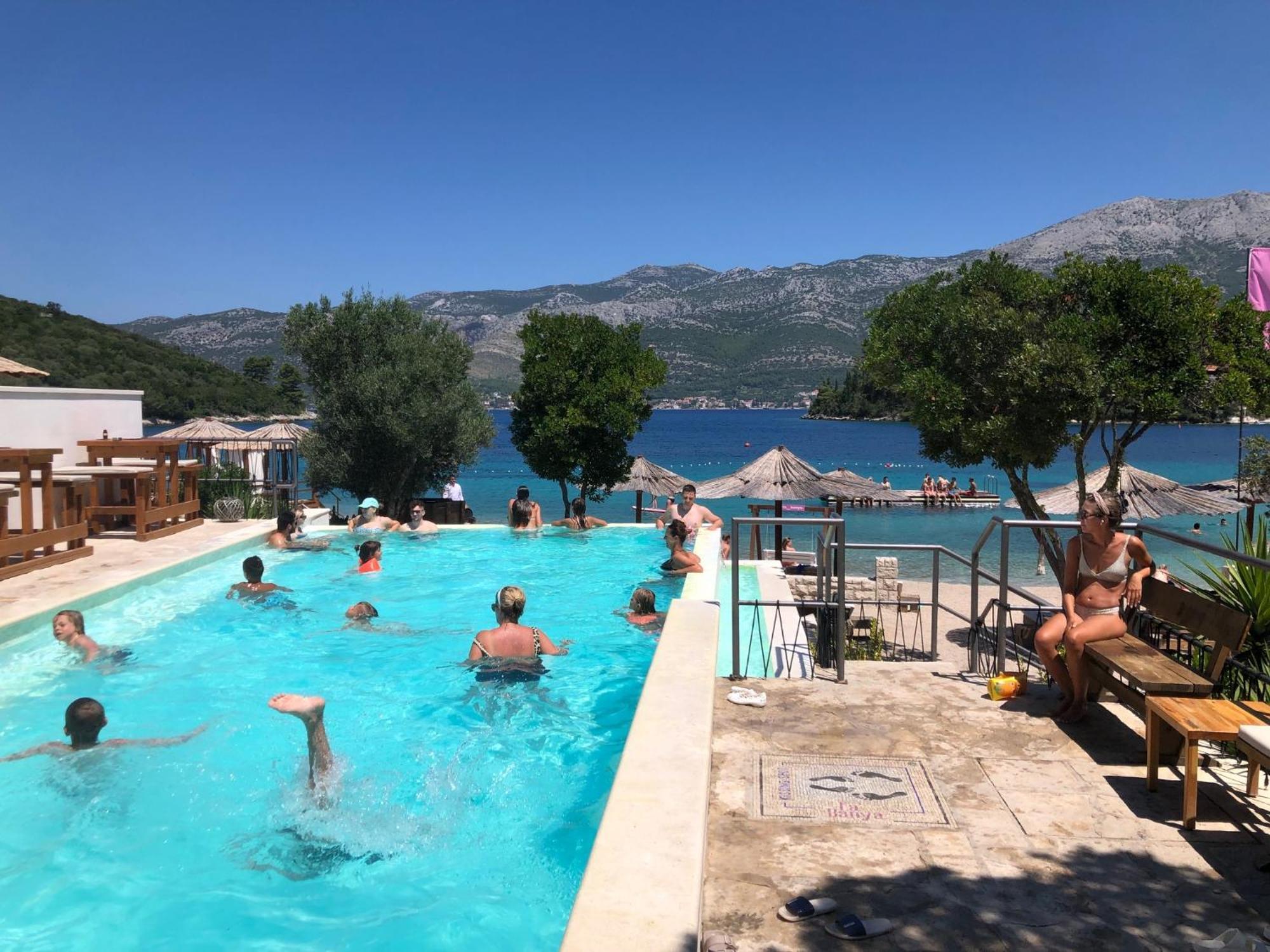 Villa Conte Korcula Town Bagian luar foto