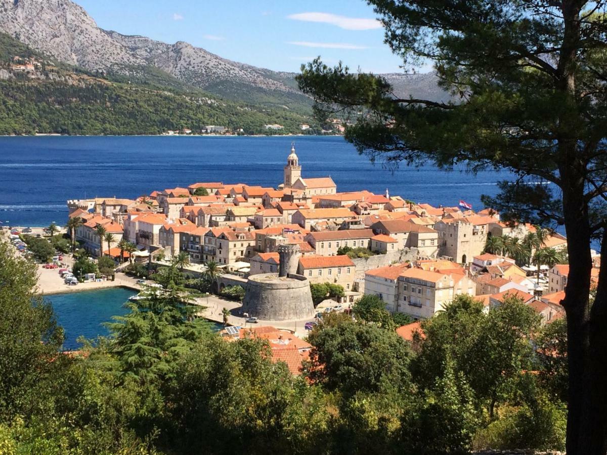 Villa Conte Korcula Town Bagian luar foto